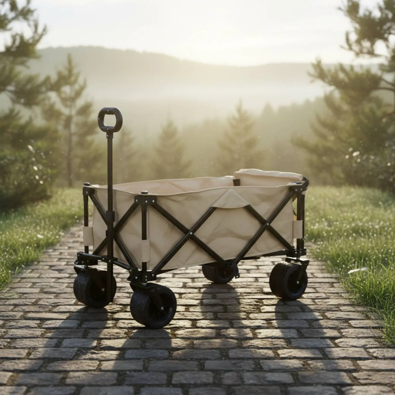 Wagon Table Vehicle Portable Camping Wagon Outdoor Gear All Terrain Wheels Push Pull Handle for Campers
Wagon Table Vehicle Portable Camping Wagon Outdoor Gear All Terrain Wheels Push Pull Handle for Campers