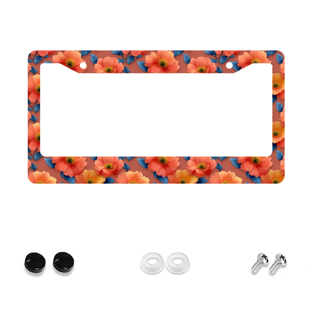 1 шт. оранжевый цветочный узор, рамка номерного знака с 2 отверстиями, алюминиевый материал, 6x12 дюймов с набором винтов, ретро-новинка, украшение для автомобиля
1 шт. оранжевый цветочный узор, рамка номерного знака с 2 отверстиями, алюминиевый материал, 6x12 дюймов с набором винтов, ретро-новинка, украшение для автомобиля