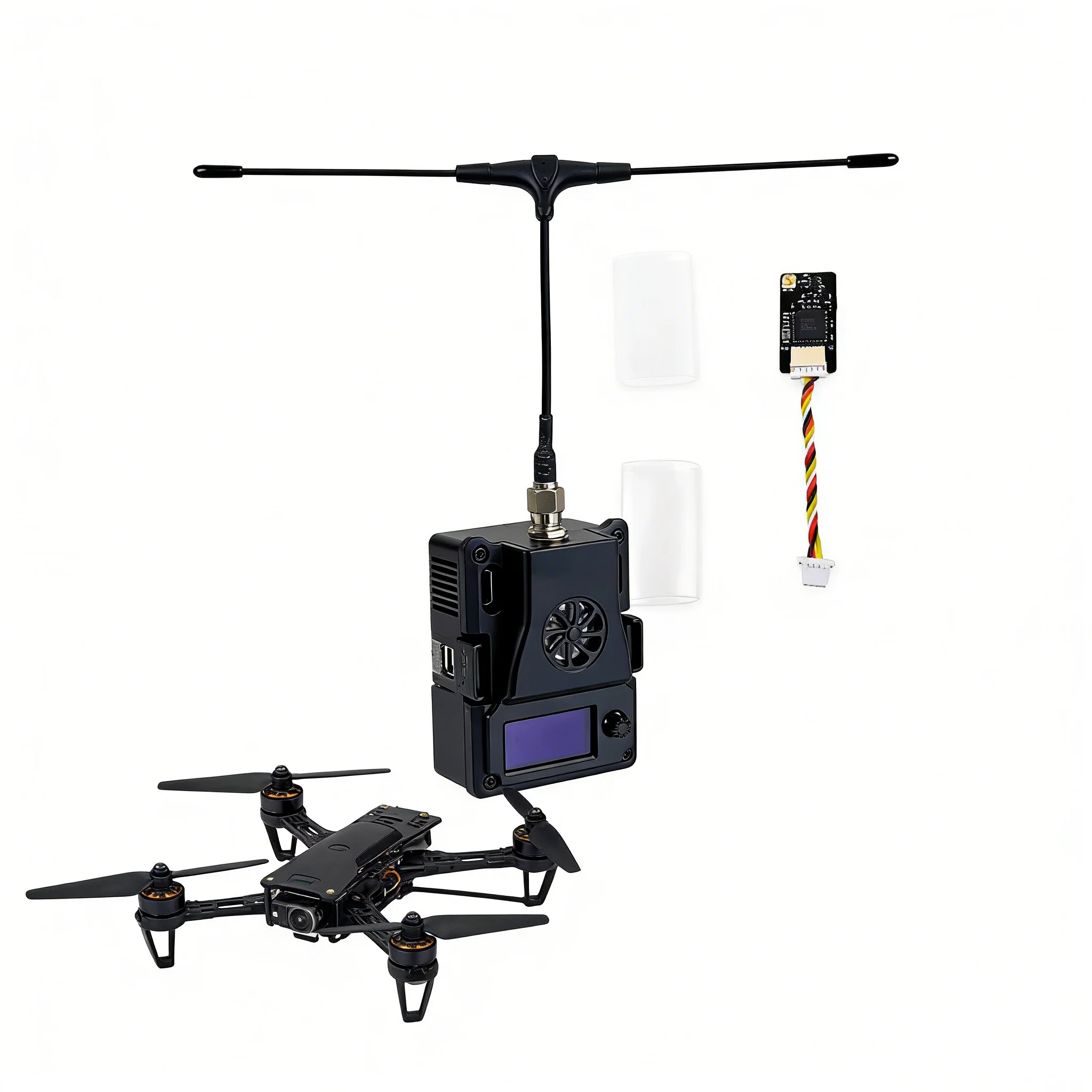 Radiomaster ELRS RX 360MHz 433MHz 500MHz ExpressLRS Receiver With T type Antenna Support Wifi Upgrade for RC FPV Drones Parts
Radiomaster ELRS RX 360MHz 433MHz 500MHz ExpressLRS Receiver With T type Antenna Support Wifi Upgrade for RC FPV Drones Parts