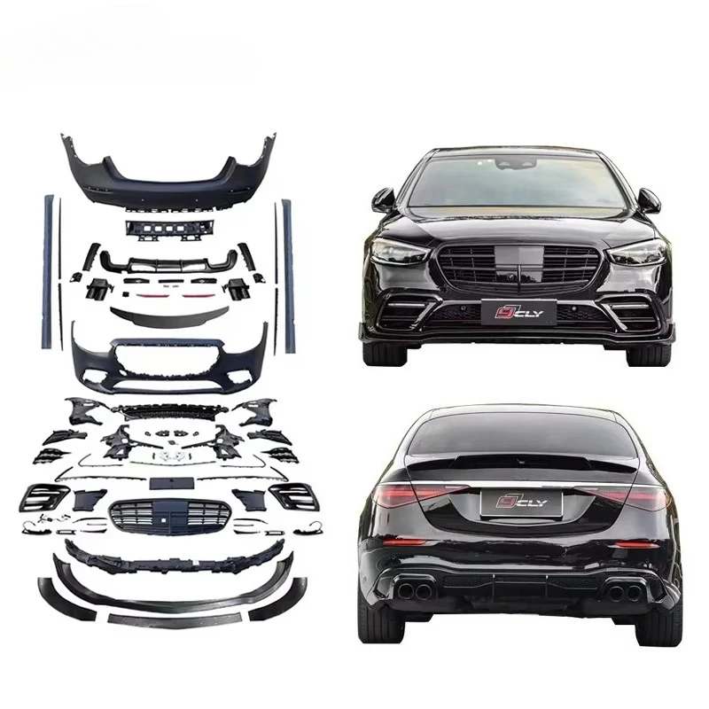 Body Kits for S CLASS W223 Upgrade S450 Front Bumper With Grille Rear Bumper Bra Bus Kits Front Lip Diffuser Exhaust Pipe
Body Kits for S CLASS W223 Upgrade S450 Front Bumper With Grille Rear Bumper Bra Bus Kits Front Lip Diffuser Exhaust Pipe