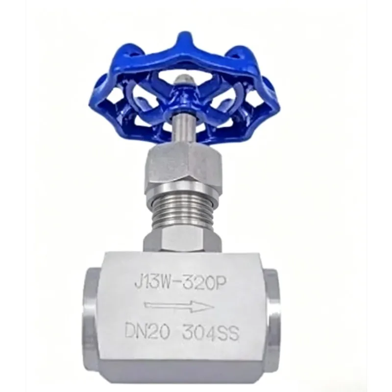 J13W-320P High Pressure Needle Globe Valve 2 Way 304 Stainless Steel for Hydraulic Water Pipe
J13W-320P High Pressure Needle Globe Valve 2 Way 304 Stainless Steel for Hydraulic Water Pipe