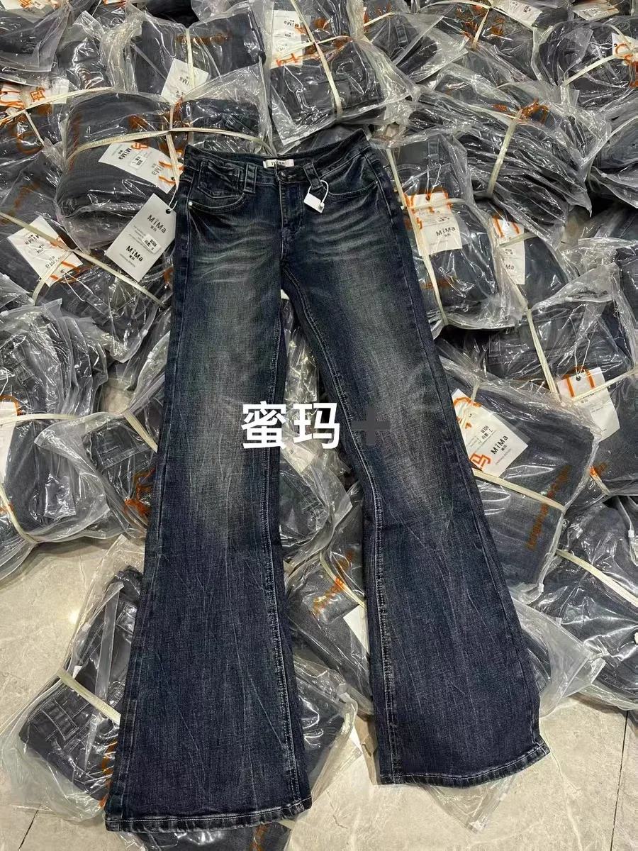 Расклешенные джинсы с низкой талией, осенние корейские свободные брюки для похудения, повседневные брюки для женщин, осенний сезон Faion
Расклешенные джинсы с низкой талией, осенние корейские свободные брюки для похудения, повседневные брюки для женщин, осенний сезон Faion