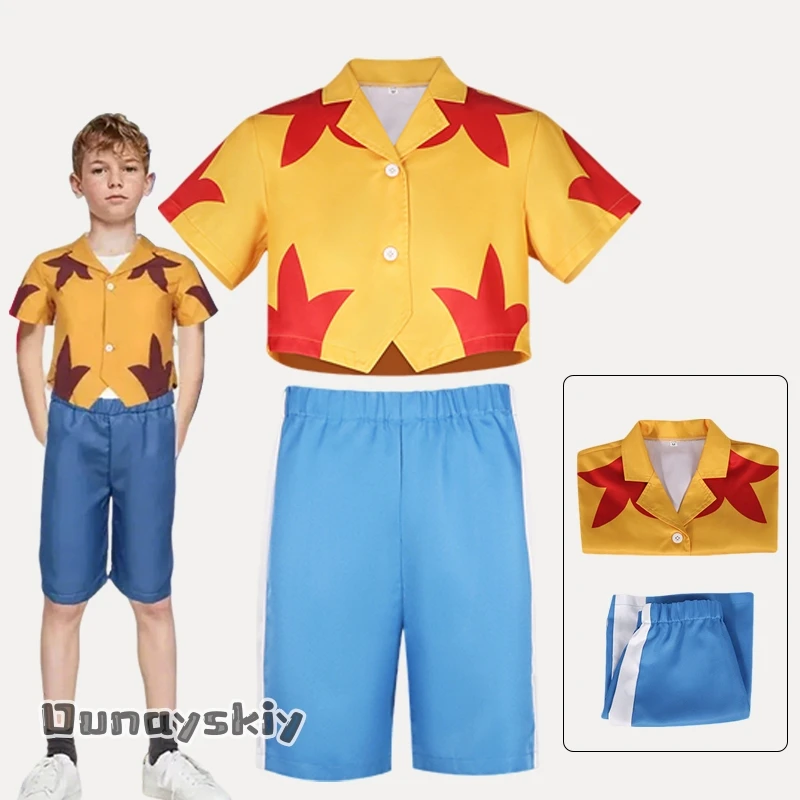 Jumbaaa Anime Cosplay Hawaiian Shirt Cosplay Costume Summer Yellow Floral Shirt Adult Children Set Jookbaa 코스프레 Outfit Role-play
Jumbaaa Anime Cosplay Hawaiian Shirt Cosplay Costume Summer Yellow Floral Shirt Adult Children Set Jookbaa 코스프레 Outfit Role-play
