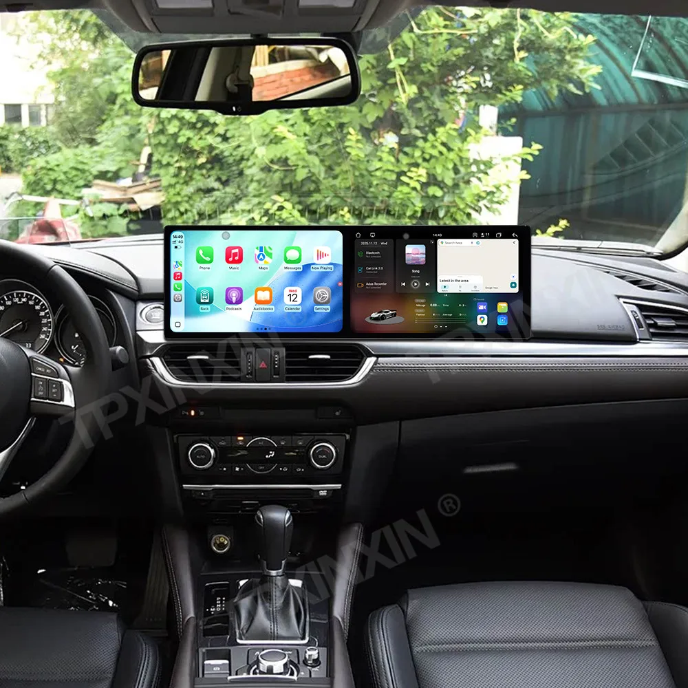 Dual Screen Android15 Car Radio For Mazda Atenza 2017-2019 Carplay Screen Multimedia Player GPS Navigation Stereo Head Unit Auto
Dual Screen Android15 Car Radio For Mazda Atenza 2017-2019 Carplay Screen Multimedia Player GPS Navigation Stereo Head Unit Auto