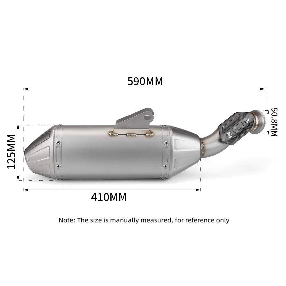 Motorcycle Middle Link Pipe With Muffler For DUKE 790 DUKE 890 Motorcycle Exhaust System Escape Moto
Motorcycle Middle Link Pipe With Muffler For DUKE 790 DUKE 890 Motorcycle Exhaust System Escape Moto