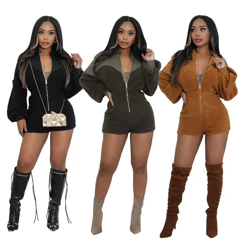 Сексуальный комбинезон для вечеринок в ночных клубах, танцевальных мероприятий, банкетов, модный, с молнией, с длинными рукавами, облегающий, с шортами
Сексуальный комбинезон для вечеринок в ночных клубах, танцевальных мероприятий, банкетов, модный, с молнией, с длинными рукавами, облегающий, с шортами