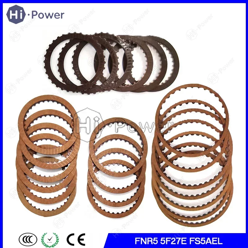 5F27E FNR5 Transmission clutch Disc Kit for Mazda 3 6 2.0L for ATENZA 2. 0 2.5L for HaiMa 7 2.0L gearbox friction plate
5F27E FNR5 Transmission clutch Disc Kit for Mazda 3 6 2.0L for ATENZA 2. 0 2.5L for HaiMa 7 2.0L gearbox friction plate
