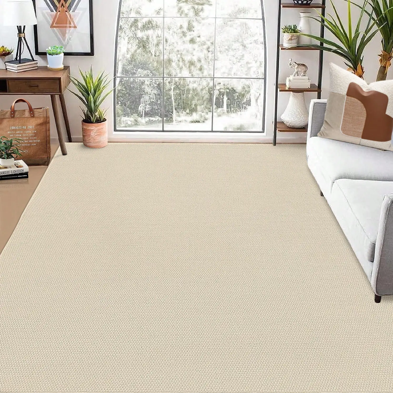 Modern Solid Textured Rug Soft Woven Rug Low Pile Anti-Shedding Rug Washable Area Rug For Living Room Bedroom Farmhouse
Modern Solid Textured Rug Soft Woven Rug Low Pile Anti-Shedding Rug Washable Area Rug For Living Room Bedroom Farmhouse