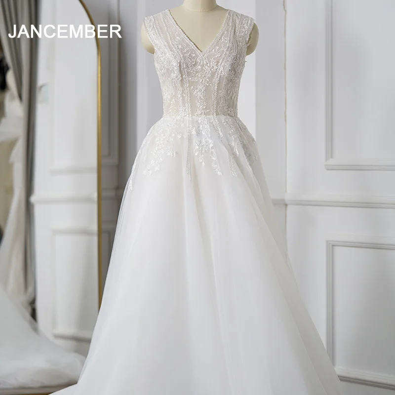 Gorgeous Brand New Wedding Dresses For Women 2024 Bride Floor-Length V-neck Tank Backless Zipper vestido de novias 2024 QW01300
Gorgeous Brand New Wedding Dresses For Women 2024 Bride Floor-Length V-neck Tank Backless Zipper vestido de novias 2024 QW01300