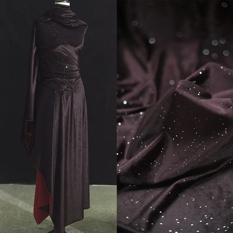 Двухцветная яркая эластичная бархатная ткань с бриллиантами, платье, дизайнерская ткань, ткань для шитья своими руками, оптовая продажа
Двухцветная яркая эластичная бархатная ткань с бриллиантами, платье, дизайнерская ткань, ткань для шитья своими руками, оптовая продажа