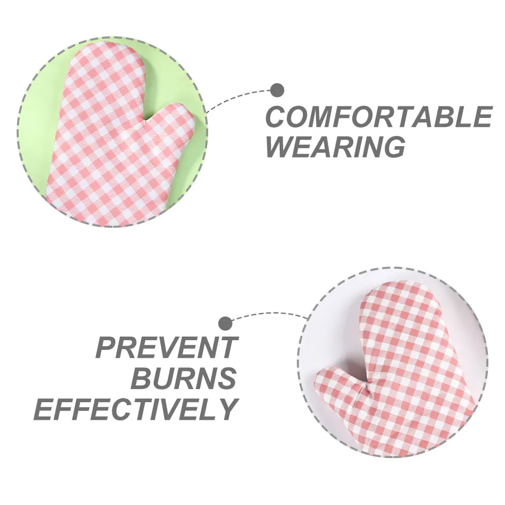 Microwave Oven Heat Resistant Oven Gloves Kitchen Gloves Pink Small Lace Baking Anti Scald Kitchen Mittens for Cooking
Microwave Oven Heat Resistant Oven Gloves Kitchen Gloves Pink Small Lace Baking Anti Scald Kitchen Mittens for Cooking