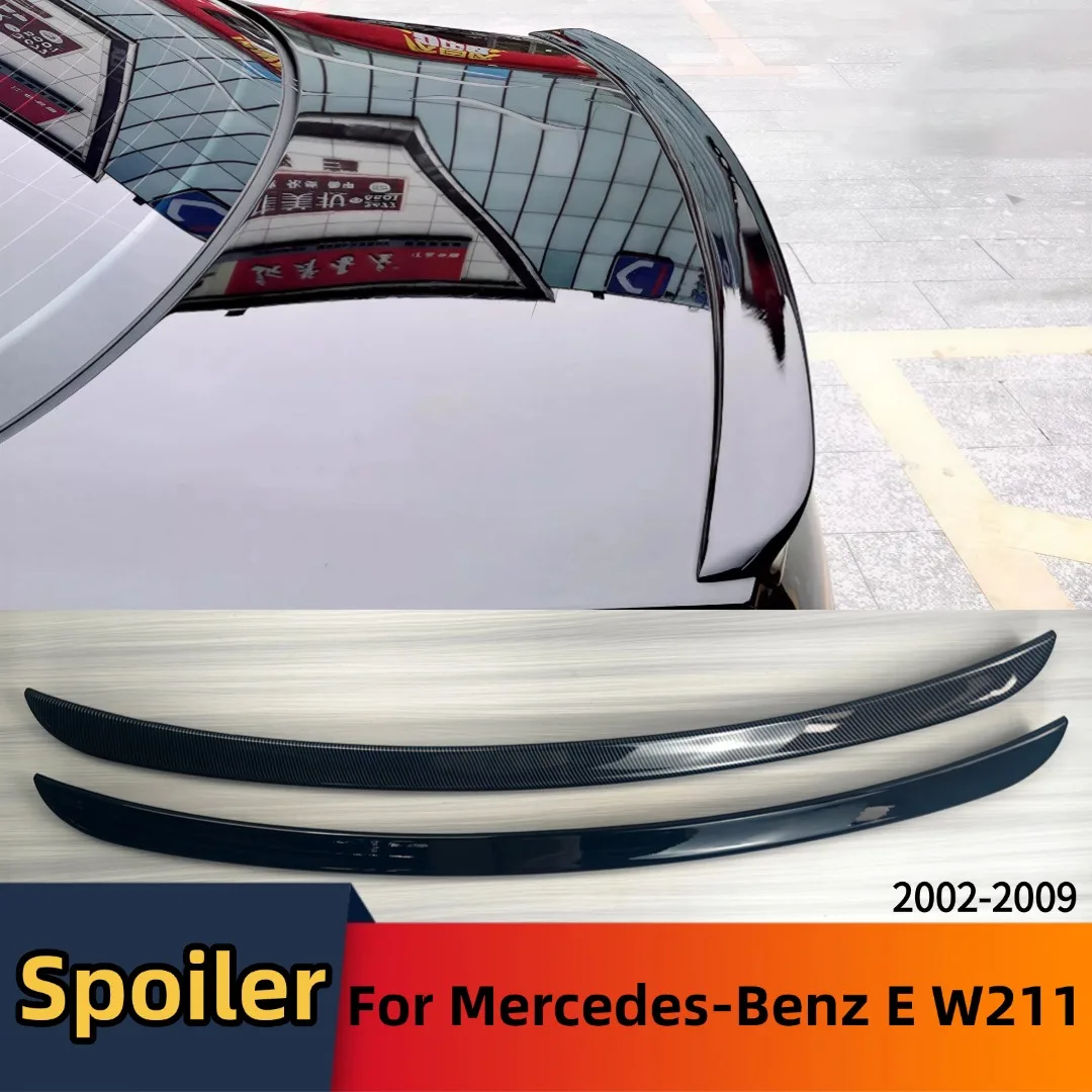 For Mercedes-Benz E Class W211 4door 2002-2009 Rear Splitter Spoiler Wing Glossy Black Tail Air Deflector Tuning Trim Boot Lip
For Mercedes-Benz E Class W211 4door 2002-2009 Rear Splitter Spoiler Wing Glossy Black Tail Air Deflector Tuning Trim Boot Lip
