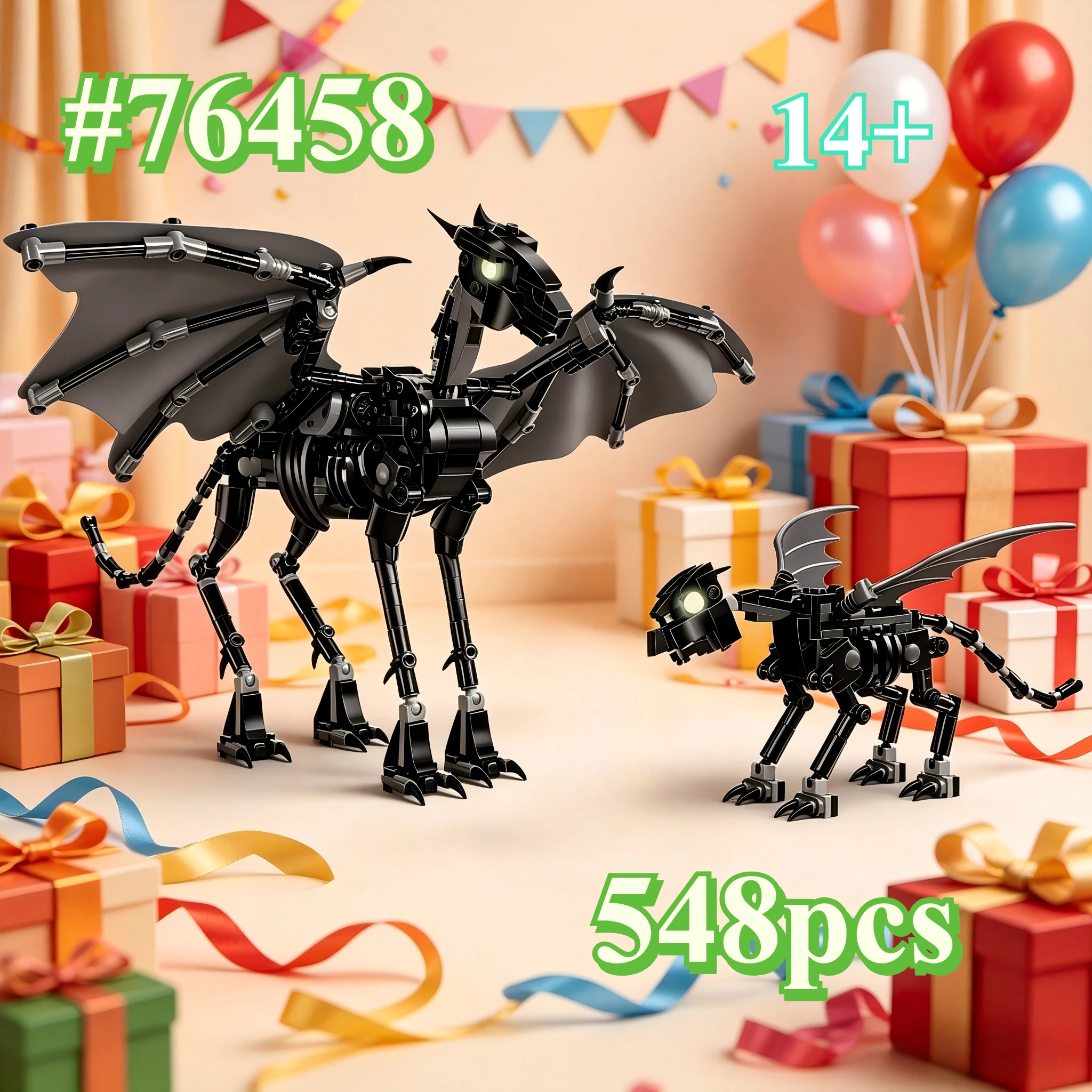 A model with wings 76458 Building Blocks Sets Suitable for birthday Gifts Compatible withLegoedParticles, 548pcs.
A model with wings 76458 Building Blocks Sets Suitable for birthday Gifts Compatible withLegoedParticles, 548pcs.