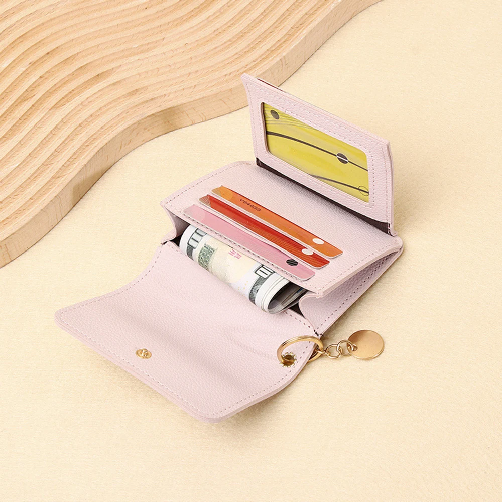 Card Holder Credit Candy Color Wallet Pouch ID Card Bag Vintage Coin Purse With Keyring 6 Slots1 Main Bag Zipper Key Bag
Card Holder Credit Candy Color Wallet Pouch ID Card Bag Vintage Coin Purse With Keyring 6 Slots1 Main Bag Zipper Key Bag