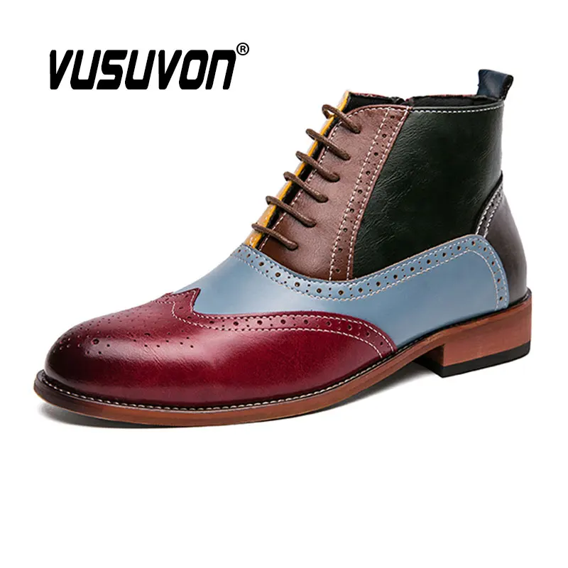 Fashion Men Leather Boots Black Casual Winter Shoes Breathable Ankle ZIP Big Size 38-46 Flats British Style
Fashion Men Leather Boots Black Casual Winter Shoes Breathable Ankle ZIP Big Size 38-46 Flats British Style