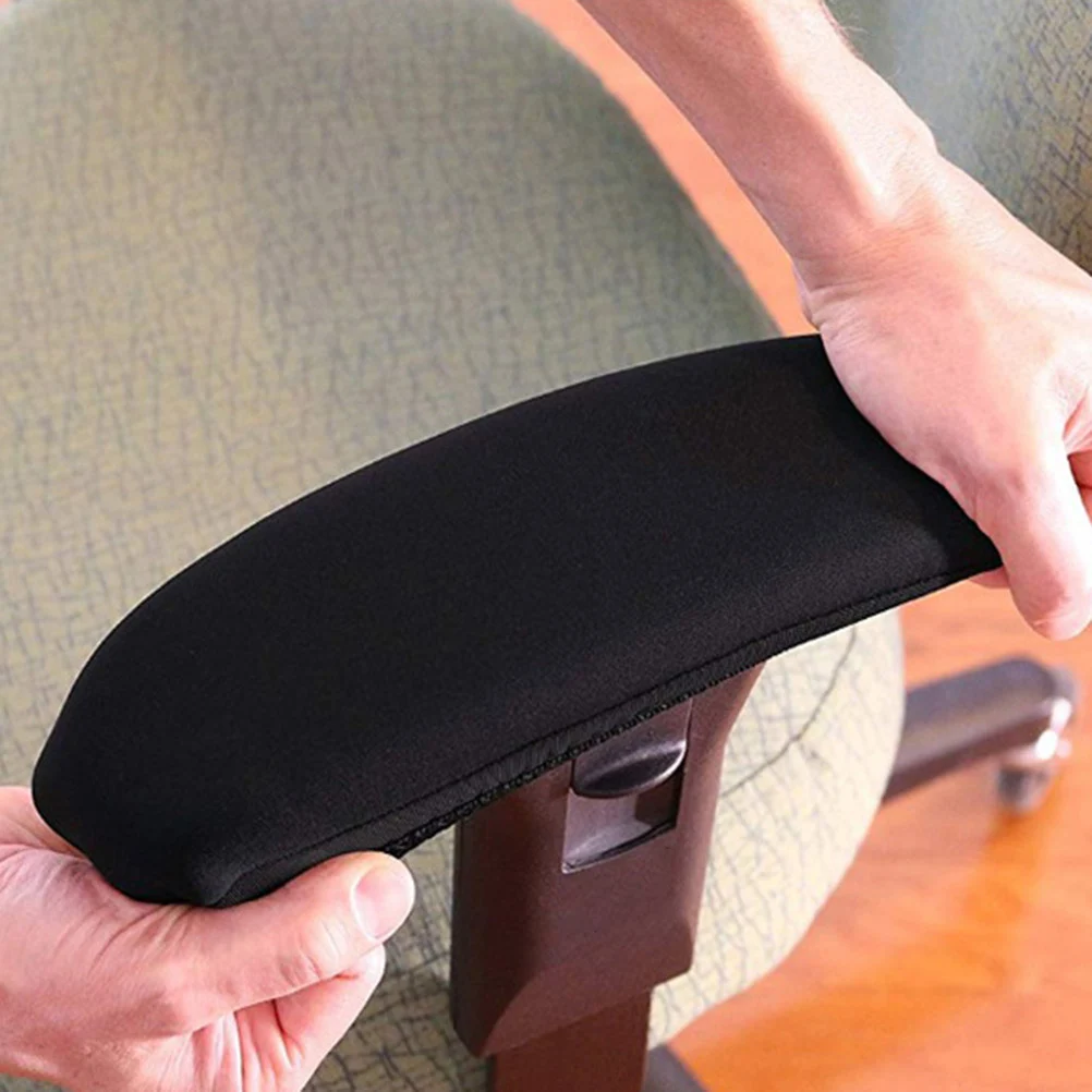 1 Pair Chair Arm Rest Pad S Size Black Premium Neoprene Comfortable Support For Arm Elbow Relief Office Home Use Chair
1 Pair Chair Arm Rest Pad S Size Black Premium Neoprene Comfortable Support For Arm Elbow Relief Office Home Use Chair