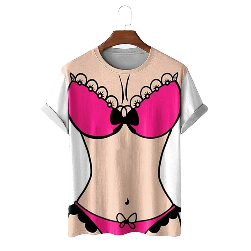 Novel sexy funny 3D men's T-shirt funny graphic short sleeve Cosplay oversized T-shirt Tps clothing
Novel sexy funny 3D men's T-shirt funny graphic short sleeve Cosplay oversized T-shirt Tps clothing