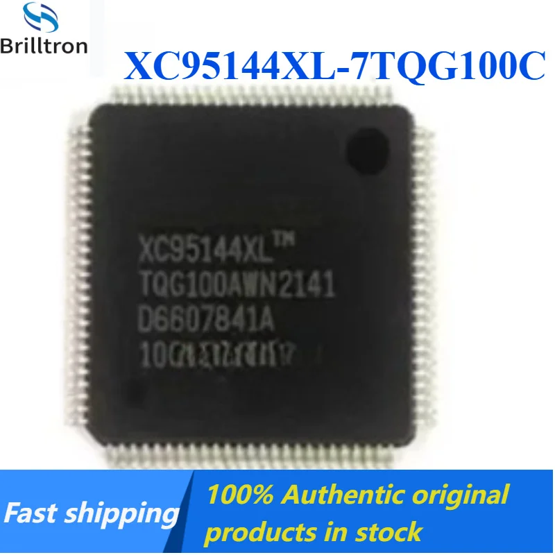2-10PCS XC95144XL-7TQG100C TQFP100 Programmable Logic Chip IC, Brand New Original, in Stock, Fast Shipping
2-10PCS XC95144XL-7TQG100C TQFP100 Programmable Logic Chip IC, Brand New Original, in Stock, Fast Shipping