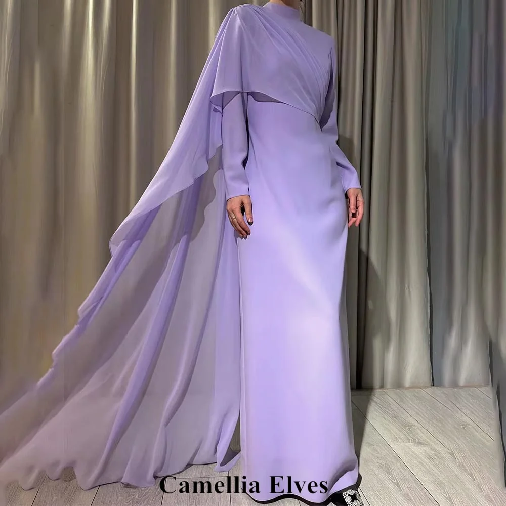 Customized Exquisite High-neck Mermaid Zipper Evening Dress Charming Long Sleeve Prom Dress Ruched Party Gown вечернее плать
Customized Exquisite High-neck Mermaid Zipper Evening Dress Charming Long Sleeve Prom Dress Ruched Party Gown вечернее плать