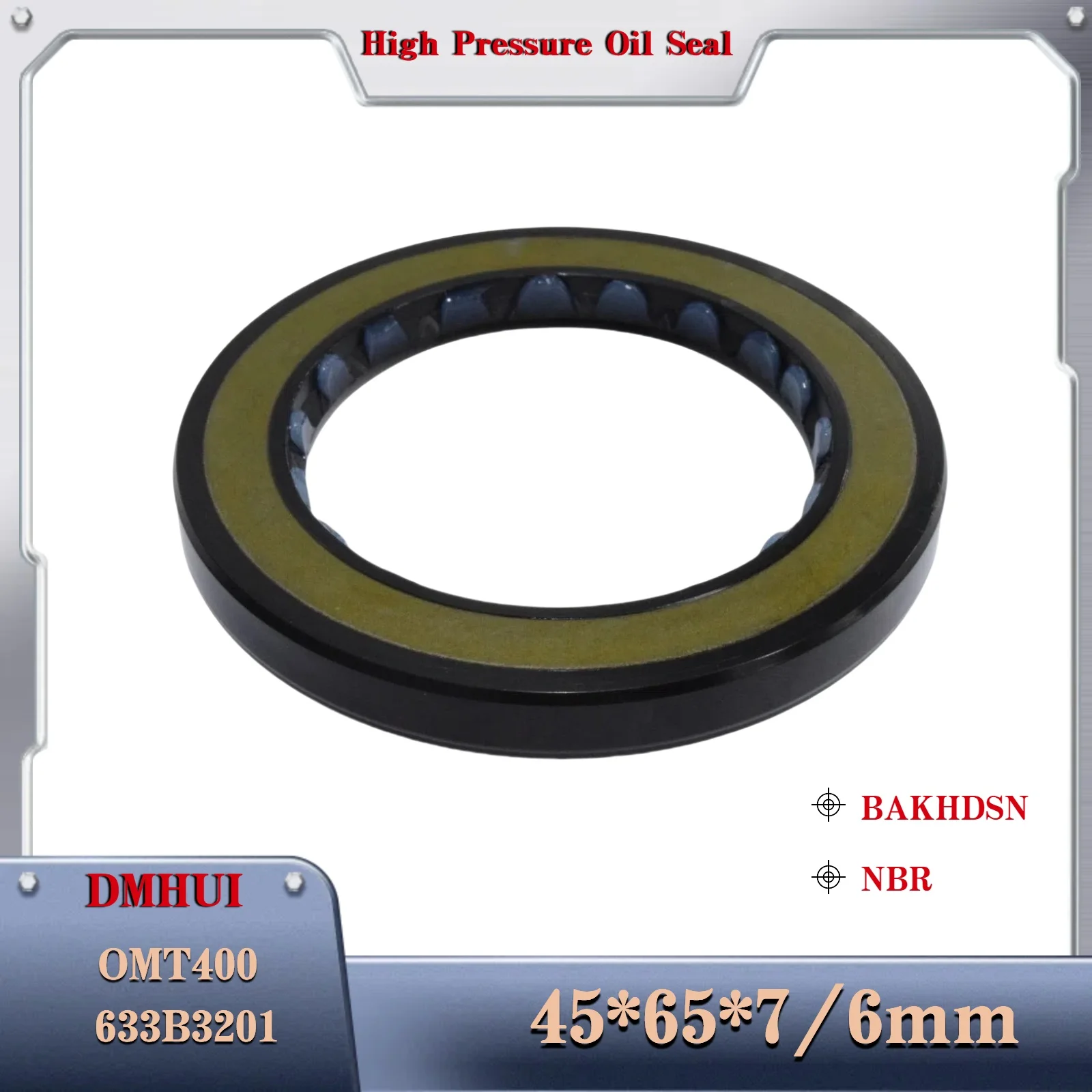 45x65x7/6/BAKHDSN/NBR For Danfoss 633B3201,151B0401 45X65X7/6 Used in Hydraulic Pump/Motor Rotary Shaft Seal
45x65x7/6/BAKHDSN/NBR For Danfoss 633B3201,151B0401 45X65X7/6 Used in Hydraulic Pump/Motor Rotary Shaft Seal