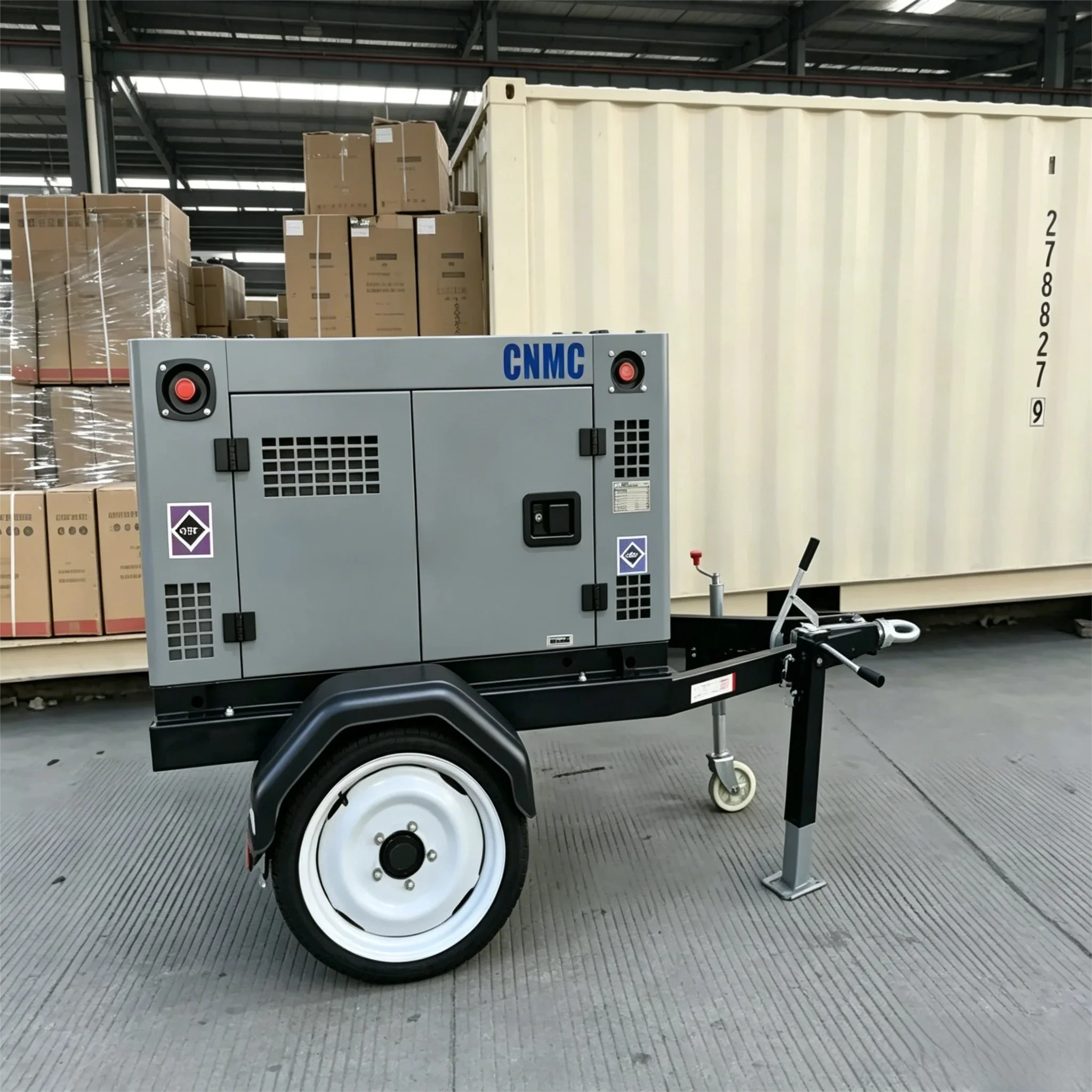 Trailer Type Silent Diesel Generator 10KW 12KW 15KW 18KW 20KW generator diesel 50HZ 60HZ CE Certified Customizable Home Camping
Trailer Type Silent Diesel Generator 10KW 12KW 15KW 18KW 20KW generator diesel 50HZ 60HZ CE Certified Customizable Home Camping