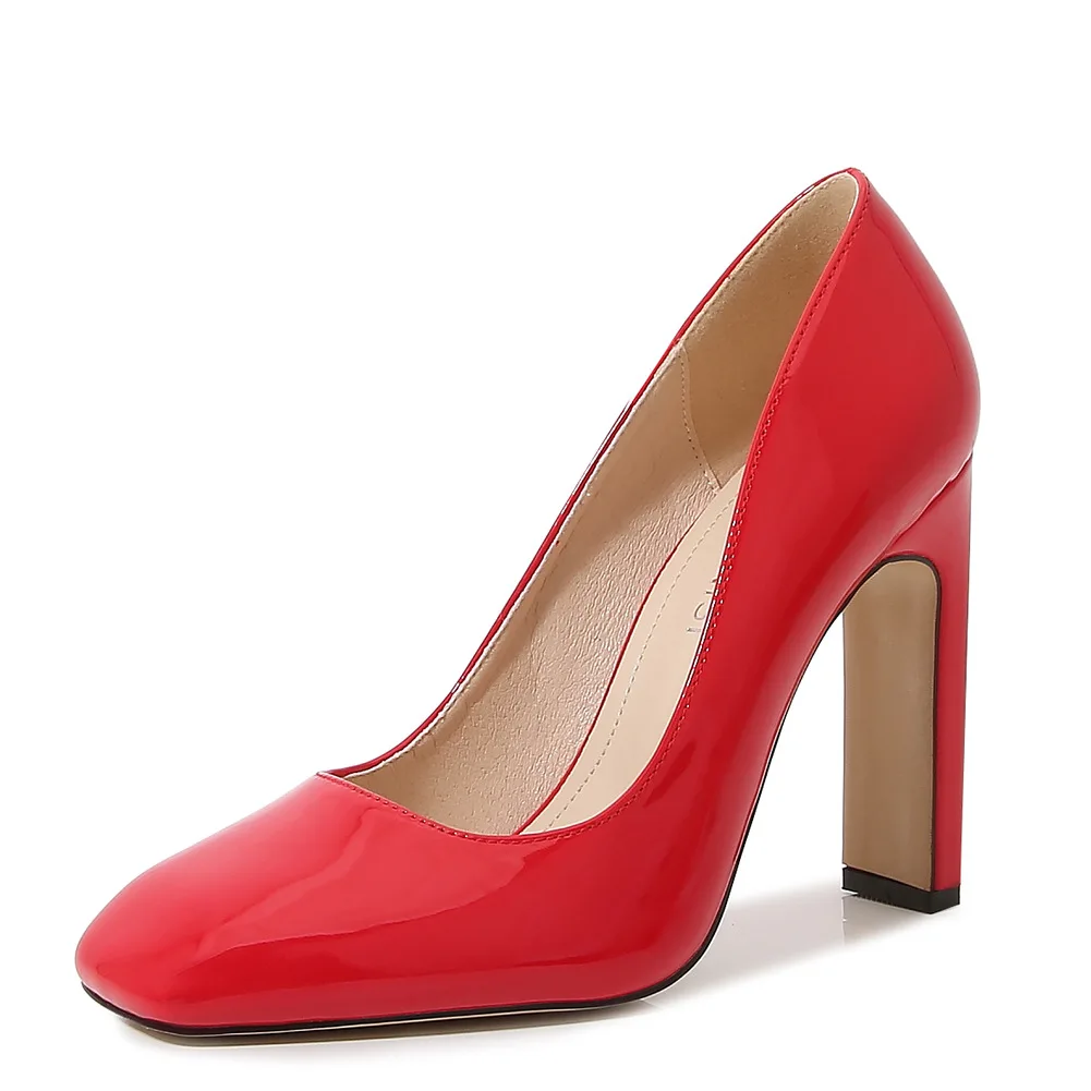 Women's High Heel Pumps Red Dress Bridal Wedding Board Pants Korean Square Toe Fashion OL Work Classic Brand Plus Size 35-46
Women's High Heel Pumps Red Dress Bridal Wedding Board Pants Korean Square Toe Fashion OL Work Classic Brand Plus Size 35-46