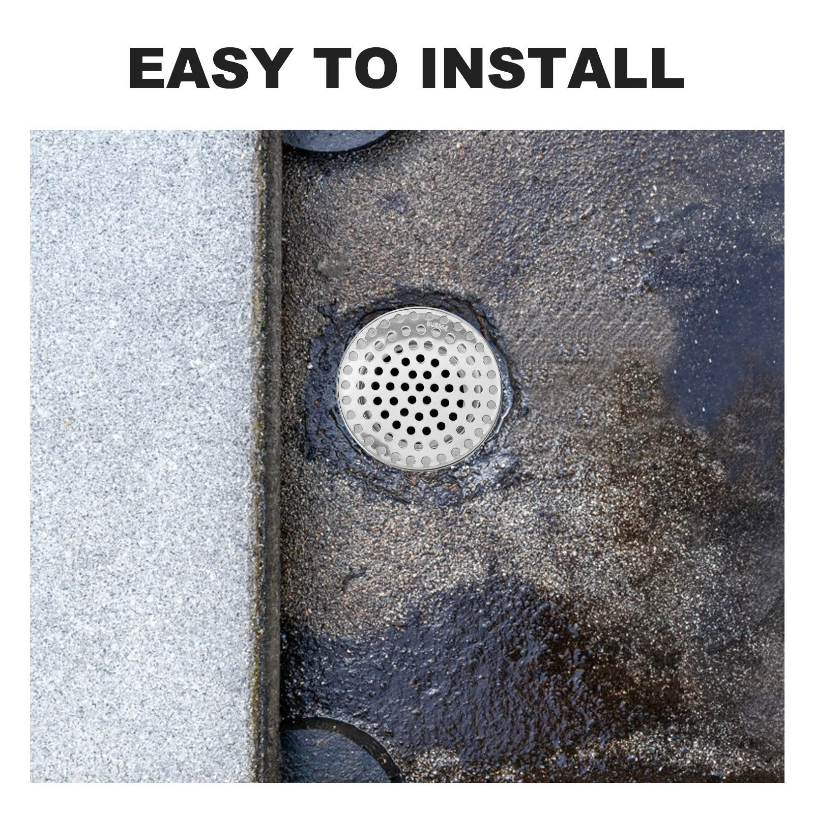 Stainless Steel Floor Drain Cover Heavy Duty Corrosion Resistant Garden Yard Outdoor Drain Filter Metal Drainage Strainer Cover
Stainless Steel Floor Drain Cover Heavy Duty Corrosion Resistant Garden Yard Outdoor Drain Filter Metal Drainage Strainer Cover