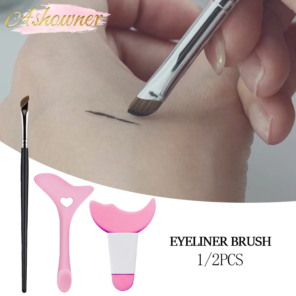 Sickle Eyeliner Brush Knife Edge Makeup Brush Ultra Thin Fine Oblique Angle Eyebrow Contour Brush Portable Makeup Cosmetic Tools
Sickle Eyeliner Brush Knife Edge Makeup Brush Ultra Thin Fine Oblique Angle Eyebrow Contour Brush Portable Makeup Cosmetic Tools