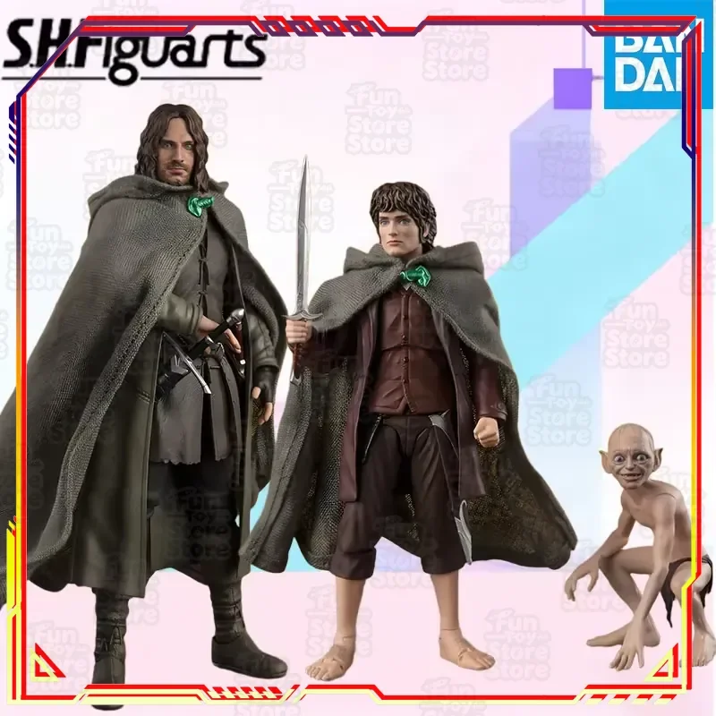 BANDAI S.H.Figuarts THE LORD OF THE RINGS Aragorn Frodo Baggins Gollum Action Figure Model Toy Collectible Gift for Adult
BANDAI S.H.Figuarts THE LORD OF THE RINGS Aragorn Frodo Baggins Gollum Action Figure Model Toy Collectible Gift for Adult