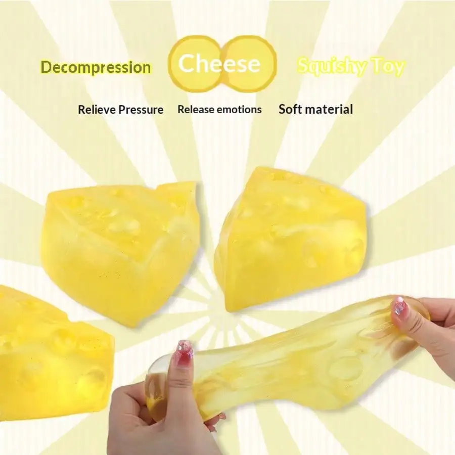 Squishy Honey Cheese Squeeze Toy - Super Soft Texture - Triangle & Square Styles - Honey Cheese Squeeze - Malt Honey Cheese - Squeeze Hand-Held Stress Relief Toy - Malt Squeeze Toy - Decompression - Stress Ball Toy - Slow Rebound Squeeze
Squishy Honey Cheese Squeeze Toy - Super Soft Texture - Triangle & Square Styles - Honey Cheese Squeeze - Malt Honey Cheese - Squeeze Hand-Held Stress Relief Toy - Malt Squeeze Toy - Decompression - Stress Ball Toy - Slow Rebound Squeeze