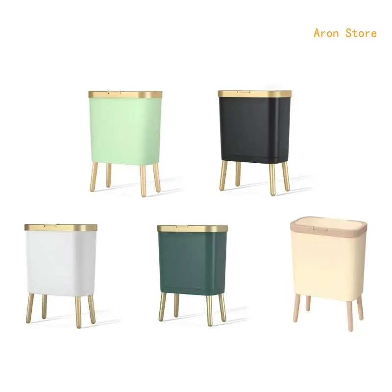 Standing Trash Can Capacity Trash Container with Press Open Lid Waste Basket Garbage Can Office Trash Can H3CF
Standing Trash Can Capacity Trash Container with Press Open Lid Waste Basket Garbage Can Office Trash Can H3CF