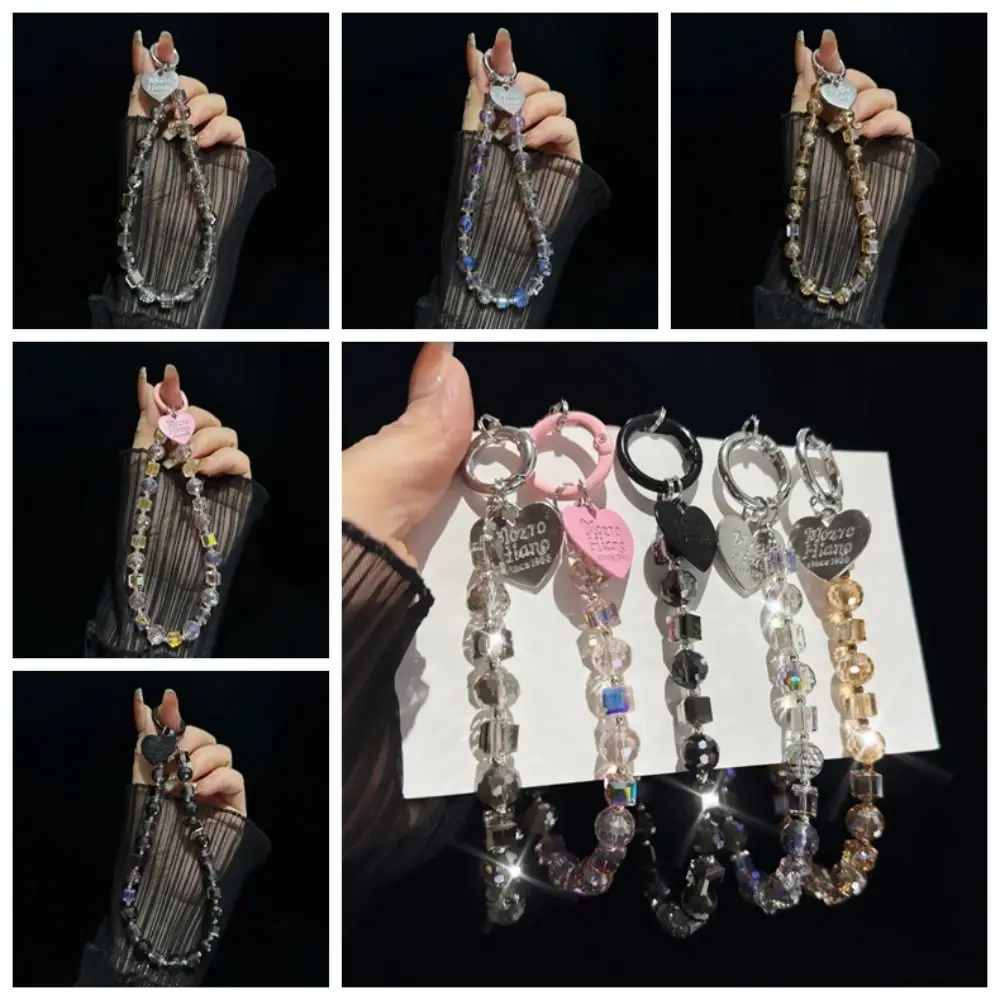 With Clip Crystal Beads Phone Chain Anti-lost Short Mobile Phone Lanyard Light Luxury Style Ins Love Phone Pendant
With Clip Crystal Beads Phone Chain Anti-lost Short Mobile Phone Lanyard Light Luxury Style Ins Love Phone Pendant