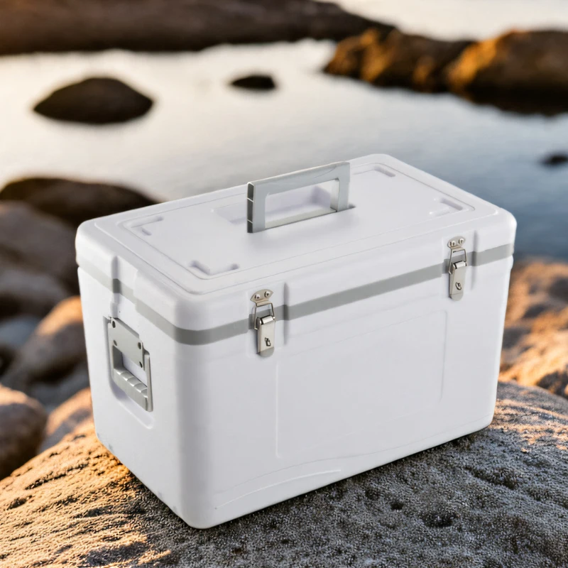 33 Liters PU Foam Cooler Box Car Fishing Big Capacity Food Cold Fresh Sea Fishing Seafood Frozen Transport Hard Cooler Box
33 Liters PU Foam Cooler Box Car Fishing Big Capacity Food Cold Fresh Sea Fishing Seafood Frozen Transport Hard Cooler Box