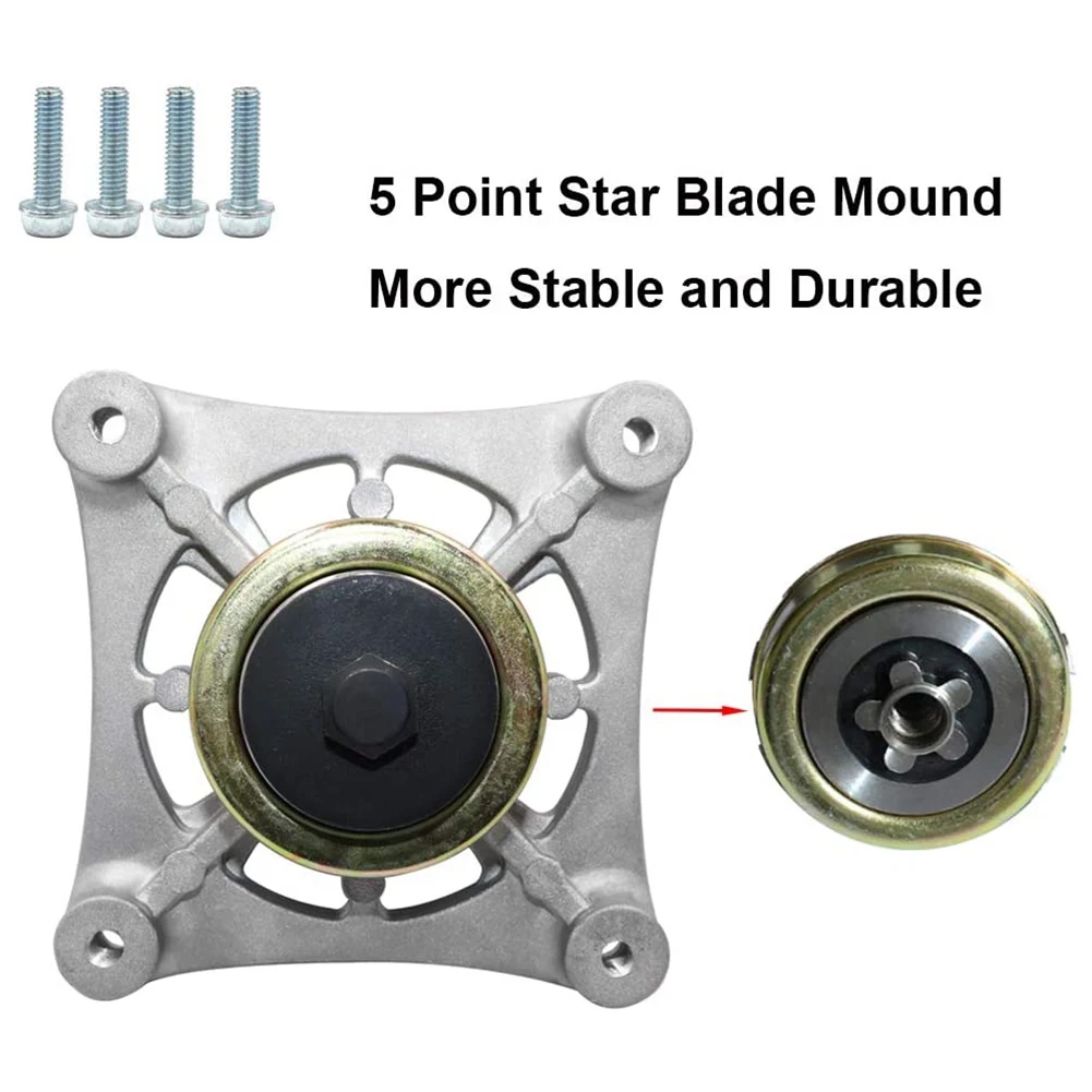 (CNIM) 192870 Lawn Mower Spindle Assembly Replaces Ariens for Husqvarna Ayp Mcculloch Poulan Oregon Rotary Craftsman
(CNIM) 192870 Lawn Mower Spindle Assembly Replaces Ariens for Husqvarna Ayp Mcculloch Poulan Oregon Rotary Craftsman