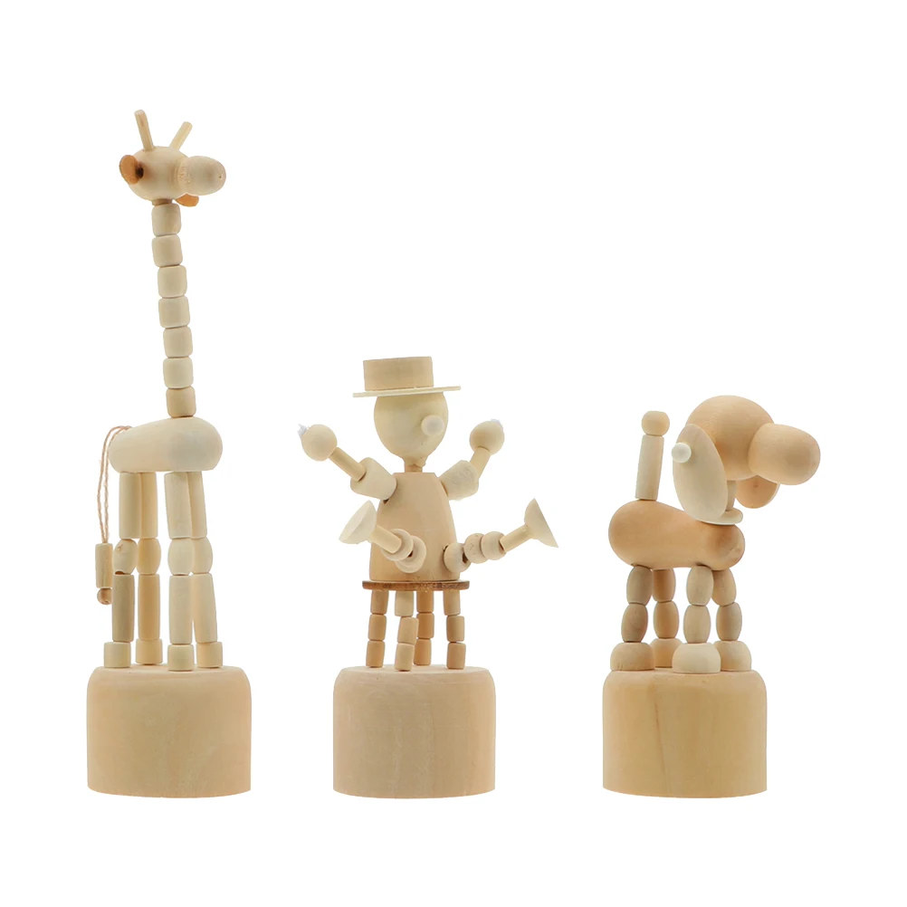 3 Pcs Wood Animal Ornaments Unfinished DIY Crafts for Home Decor Living Room Bedroom Kids Toy Wooden Cartoon Gifts
3 Pcs Wood Animal Ornaments Unfinished DIY Crafts for Home Decor Living Room Bedroom Kids Toy Wooden Cartoon Gifts