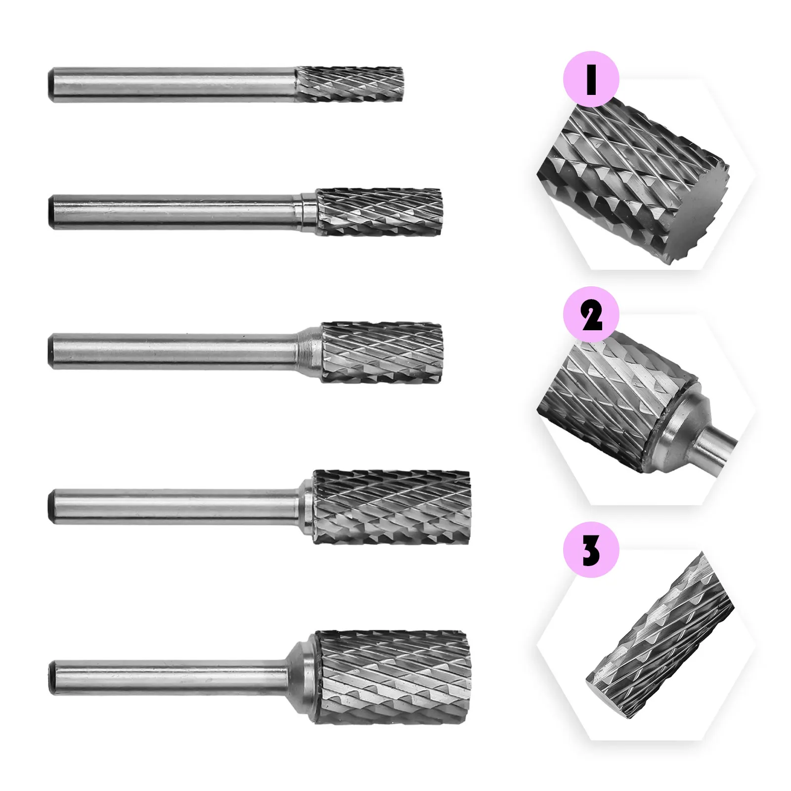 Metal Grinding Drill Milling 6mm Shank Carbide Rotary File Drill Carbide Rotary Tool Drill Bit Brand New Hot Sale
Metal Grinding Drill Milling 6mm Shank Carbide Rotary File Drill Carbide Rotary Tool Drill Bit Brand New Hot Sale
