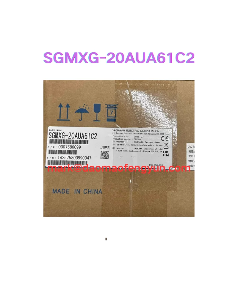 SGMXG-20AUA61C2 New servo motor,
SGMXG-20AUA61C2 New servo motor,