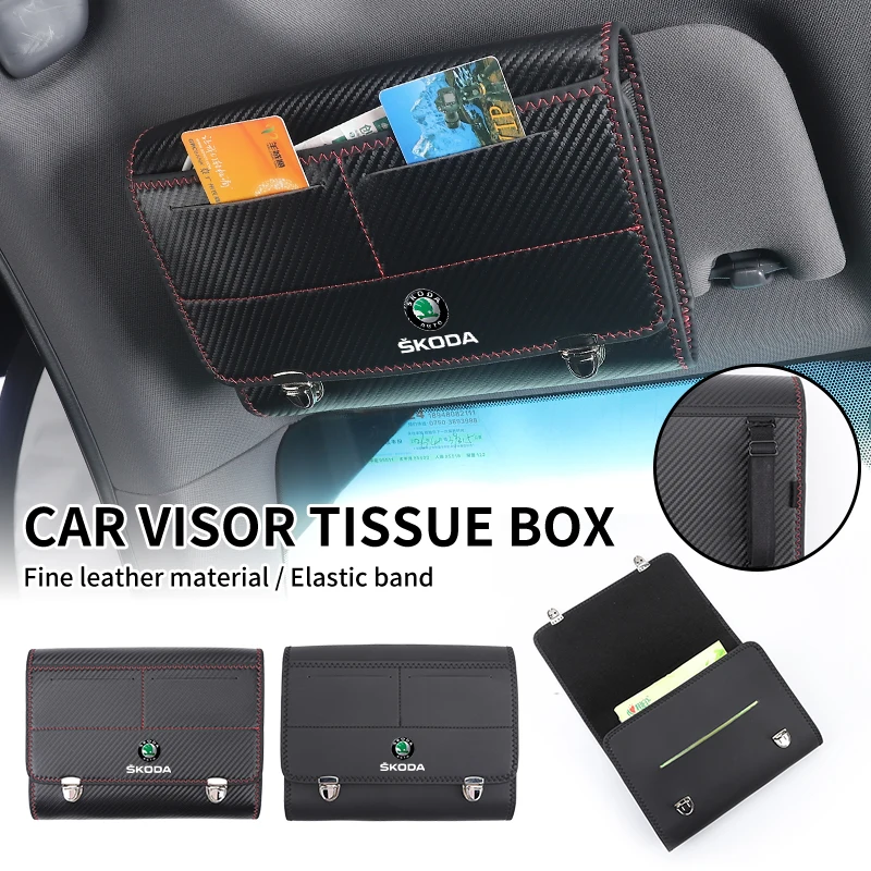 Car Seatback Tissue Bag Napkin Case Paper Towel Holder Accessories For Skoda Octavia Rapid Kodiaq Superb Derivative Karoq Fabia
Car Seatback Tissue Bag Napkin Case Paper Towel Holder Accessories For Skoda Octavia Rapid Kodiaq Superb Derivative Karoq Fabia