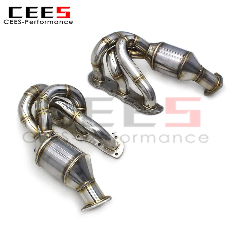 CEES Stainless Steel Headers for Porsche Boxster/Cayman 987.2 2008-2012 Performance Exhaust Manifold Downpipes with Catalyst
CEES Stainless Steel Headers for Porsche Boxster/Cayman 987.2 2008-2012 Performance Exhaust Manifold Downpipes with Catalyst
