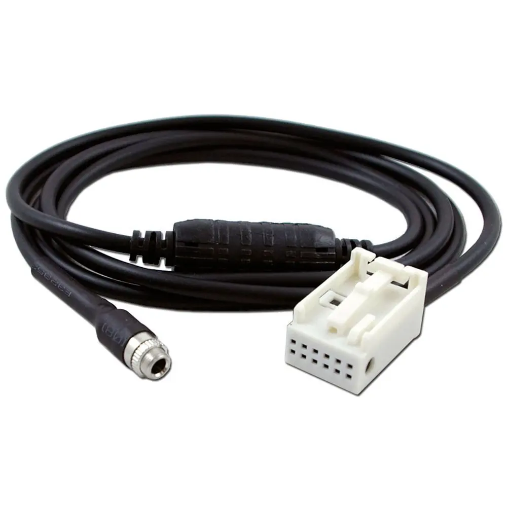 Audio Aux 3.5mm Female Cable for BMW E60 Aux Line In Cable Adapter 12Pin Connector with Resistance
Audio Aux 3.5mm Female Cable for BMW E60 Aux Line In Cable Adapter 12Pin Connector with Resistance