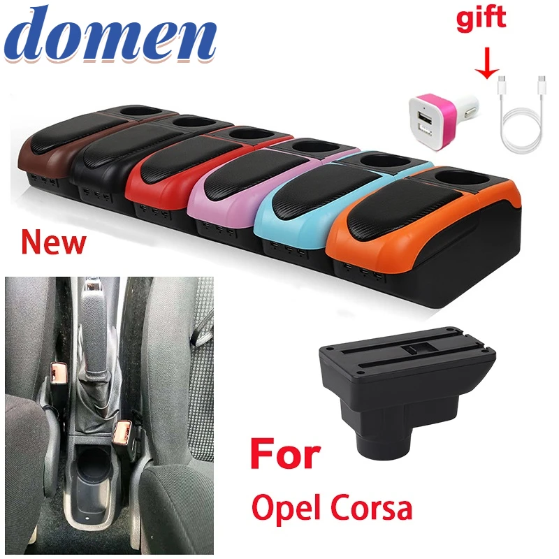 For Opel Corsa Armrest box For Opel Corsa D Car armrest backrest Interior parts storage box Retrofit parts USB Car accessories
For Opel Corsa Armrest box For Opel Corsa D Car armrest backrest Interior parts storage box Retrofit parts USB Car accessories