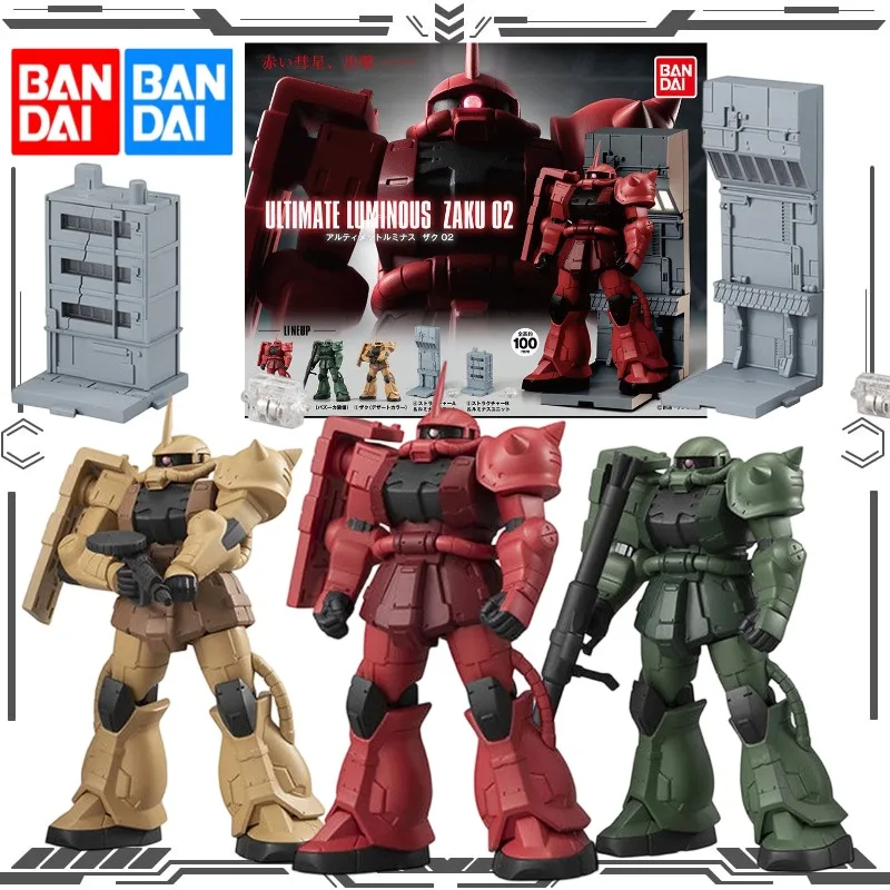 Bandai Gashapon Ultimate Luminous Zaku 02 Char's Green Desert Figure Action Figure Toys for Boys Girls Gift Collectible Model
Bandai Gashapon Ultimate Luminous Zaku 02 Char's Green Desert Figure Action Figure Toys for Boys Girls Gift Collectible Model