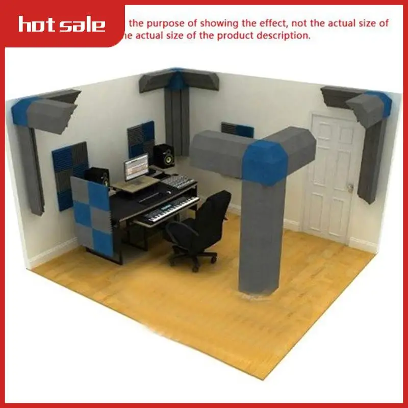 AC22-8 Pcs Acoustic Panels Soundproofing Foam Sound Absorbing Foam Studio Acoustic Treatment Panel Sound Wedges,20X20x20cm
AC22-8 Pcs Acoustic Panels Soundproofing Foam Sound Absorbing Foam Studio Acoustic Treatment Panel Sound Wedges,20X20x20cm