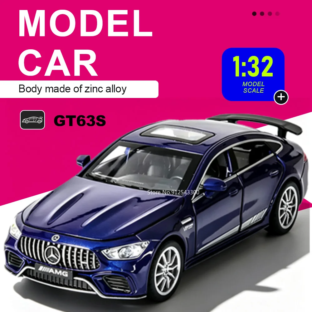 1:32 Scale GT63S C260L Car Model Toy Sound Light Doors Opened Models Pull Back Alloy Body Vehicle Educational Gifts for Children
1:32 Scale GT63S C260L Car Model Toy Sound Light Doors Opened Models Pull Back Alloy Body Vehicle Educational Gifts for Children