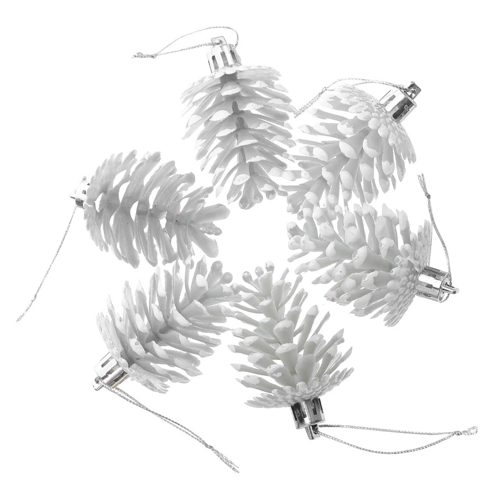 6 Pcs Artificial Christmas Tree Ornaments Decorations Plastic Hanging Pine Cones
6 Pcs Artificial Christmas Tree Ornaments Decorations Plastic Hanging Pine Cones