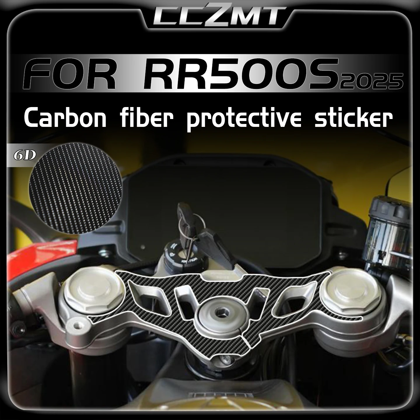 For VOGE RR500S Rr500s rr500s 2025 6D anti scratch and waterproof film for carbon fiber protective stickers modified accessories
For VOGE RR500S Rr500s rr500s 2025 6D anti scratch and waterproof film for carbon fiber protective stickers modified accessories