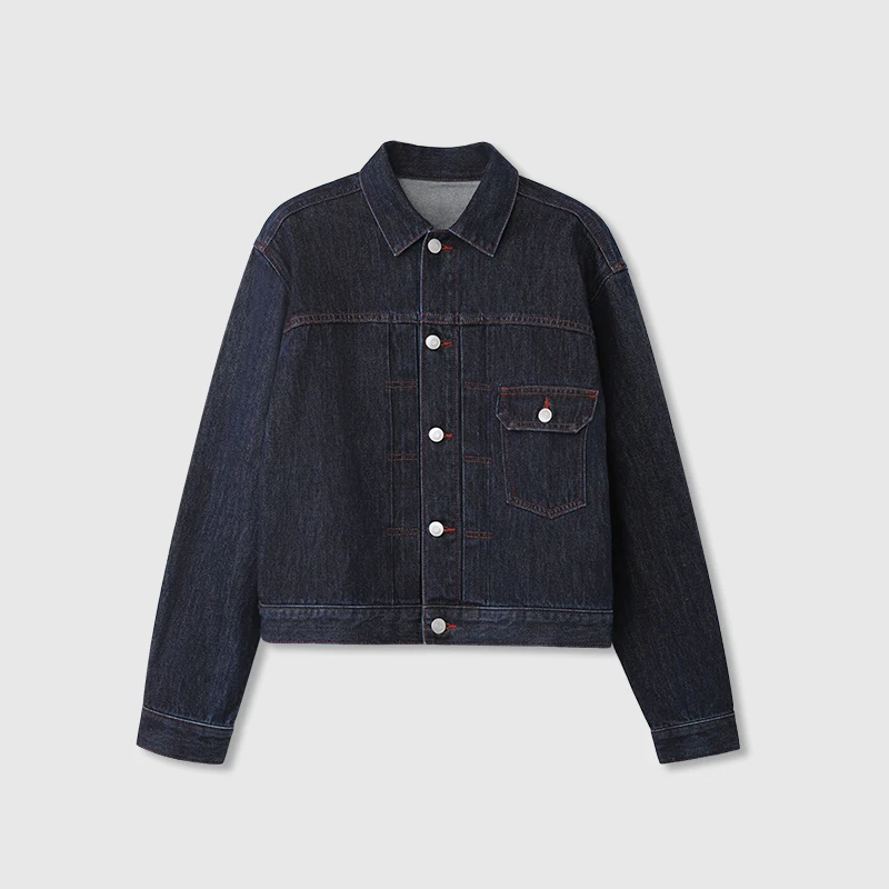 Женская джинсовая куртка Ayuko Heavyweight из плотного денима с длинным ворсом, глубокого синего цвета, винтажная, с отложным воротником, в стиле Nostalgic Denim, для повседневной носки и поездок на работу
Женская джинсовая куртка Ayuko Heavyweight из плотного денима с длинным ворсом, глубокого синего цвета, винтажная, с отложным воротником, в стиле Nostalgic Denim, для повседневной носки и поездок на работу