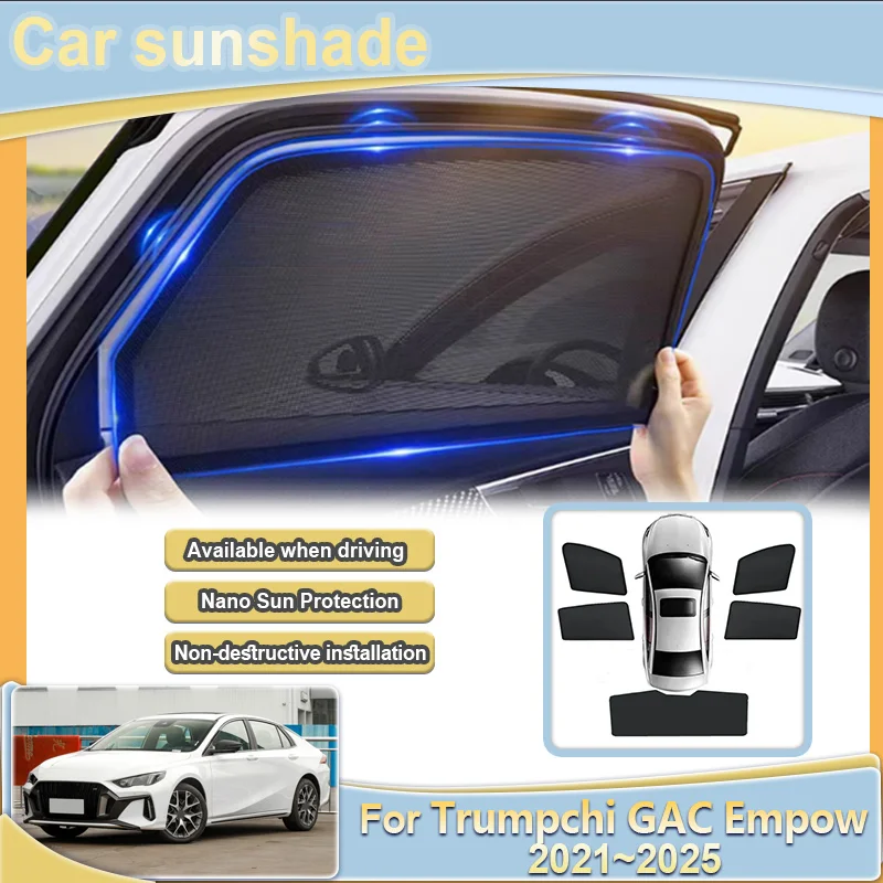 Солнцезащитная сетка для автомобиля Trumpchi GAC Empow 2021-2025: шторки для окон, блокирующие свет, защита от солнца, аксессуары для авто
Солнцезащитная сетка для автомобиля Trumpchi GAC Empow 2021-2025: шторки для окон, блокирующие свет, защита от солнца, аксессуары для авто