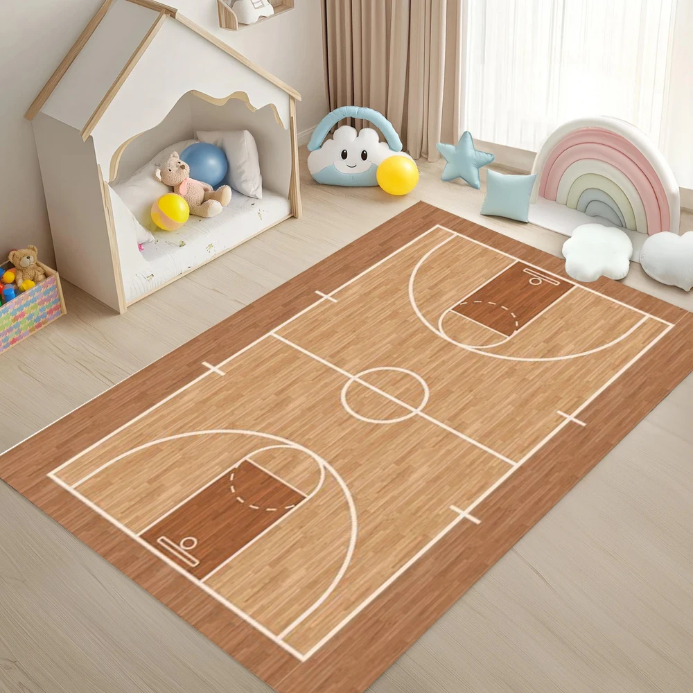 Sports Theme Play Rug – Racing Track, Basketball & Soccer Field Design for Kids’ Bedroom or Playroom, Non-Slip
Sports Theme Play Rug – Racing Track, Basketball & Soccer Field Design for Kids’ Bedroom or Playroom, Non-Slip