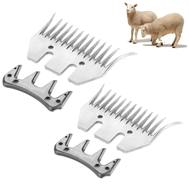 13 Curved Tooth Sheep Shear Clipper Replacement Blades for Oster,Lister,Heiniger,Animal Trimmer for Grooming Goats Lambs Llamas
13 Curved Tooth Sheep Shear Clipper Replacement Blades for Oster,Lister,Heiniger,Animal Trimmer for Grooming Goats Lambs Llamas